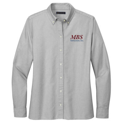 MBS Fabrication - Women's Casual Oxford Cloth Shirt Thumbnail